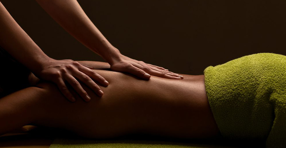 Photo Spa - Massage du dos